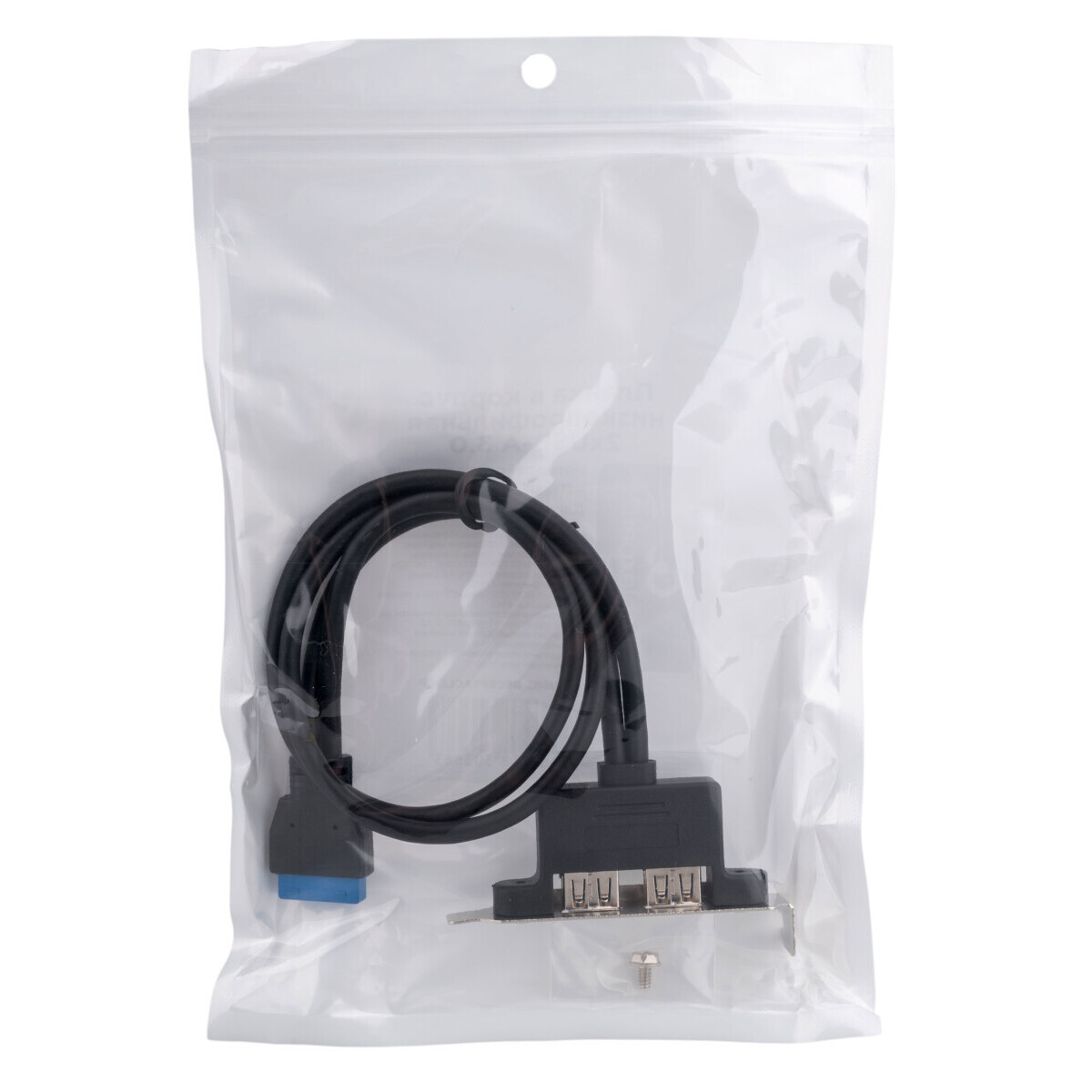 Задняя панель портов Cablexpert CC-USB3-RECEPTACLE-LP - фото 5