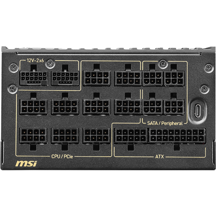 Блок питания 1600W MSI MEG Ai1600T PCIE5 - 306-7ZPEX11-CE0 - фото 4