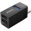 USB-концентратор Orico Mini 3-in-1 USB HUB - ORICO-MINI-U32L-BK-BP