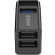USB-концентратор Orico Mini 3-in-1 USB HUB - ORICO-MINI-U32L-BK-BP - фото 2