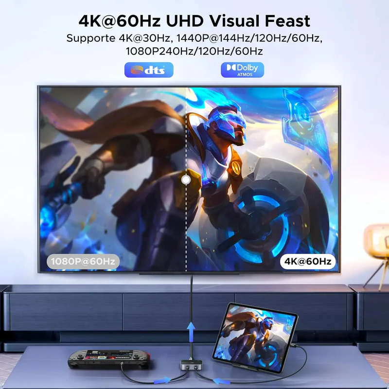 Переключатель HDMI UGREEN AW502 - 55451 - фото 5