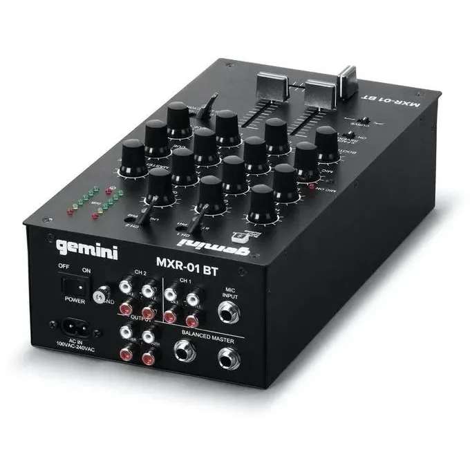 Микшерный пульт Gemini Sound MXR-01BT - фото 3