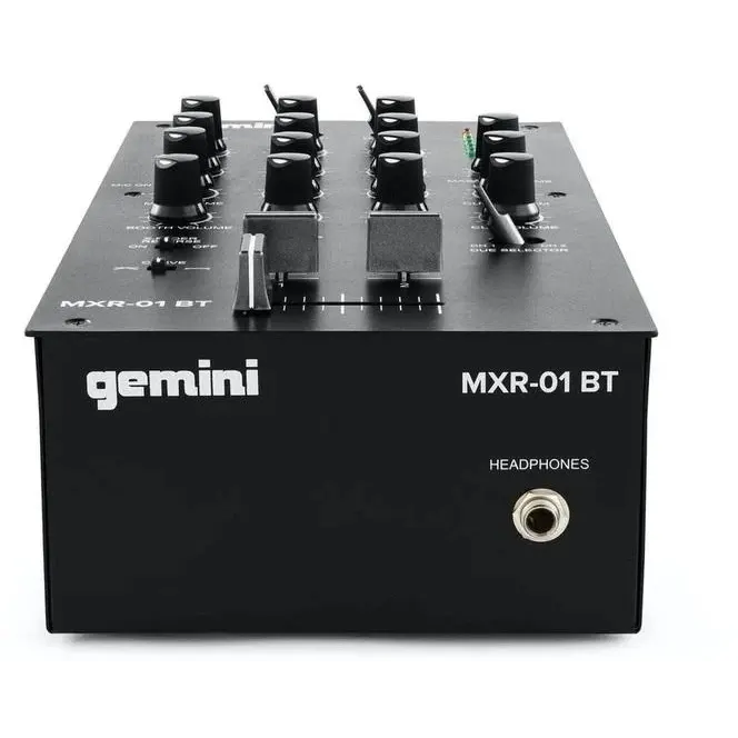 Микшерный пульт Gemini Sound MXR-01BT - фото 5