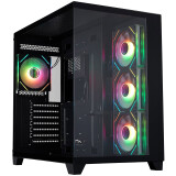 Корпус 1STPLAYER MEGAVIEW MV8-TP ARGB Black (MV8-TP-BK-3FC7R-1FC7)
