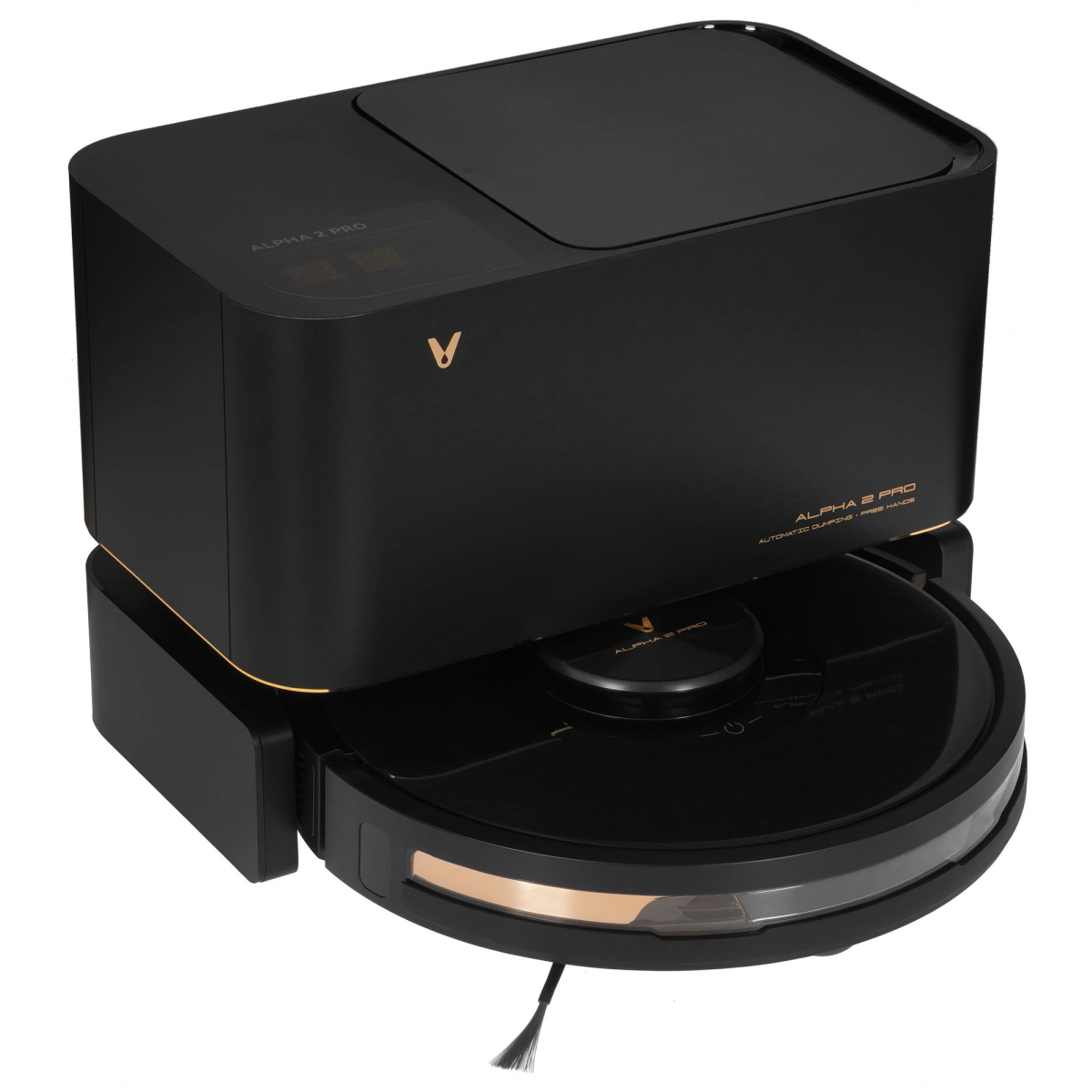 Робот-пылесос Viomi Alpha 2 Pro Black - V-RVCLMD40B