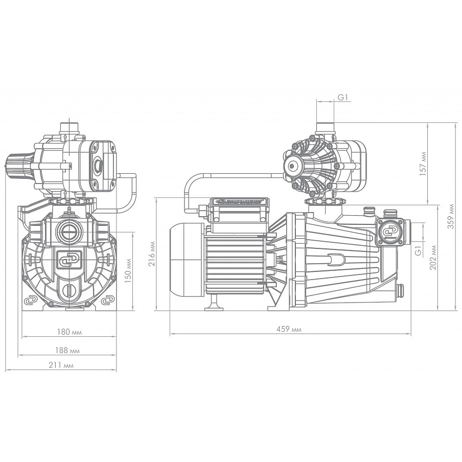 Насос Джилекс Джамбо 70/50 П-К Комфорт (3036) - фото 9