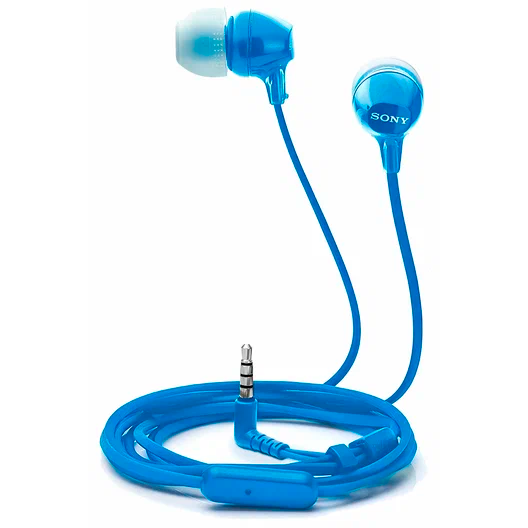 Гарнитура Sony MDR-EX14AP Blue - фото 5