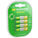 Аккумулятор GP ReEnergy (AAA, 950mAh, 4 шт.) (100AAAHCRGY-2CRCB4) (4891199232398)