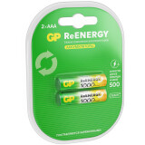 Аккумулятор GP ReEnergy (AAA, 950mAh, 2 шт.) (100AAAHCRGY-2CRCB2) (4891199232336)