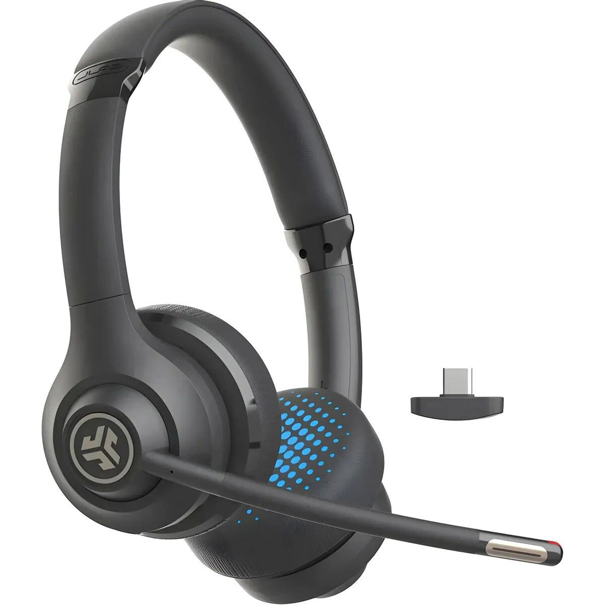 Гарнитура JLab Work Wireless Headset Gen 2 Black - HBGOWORKRBLK4 - фото 2