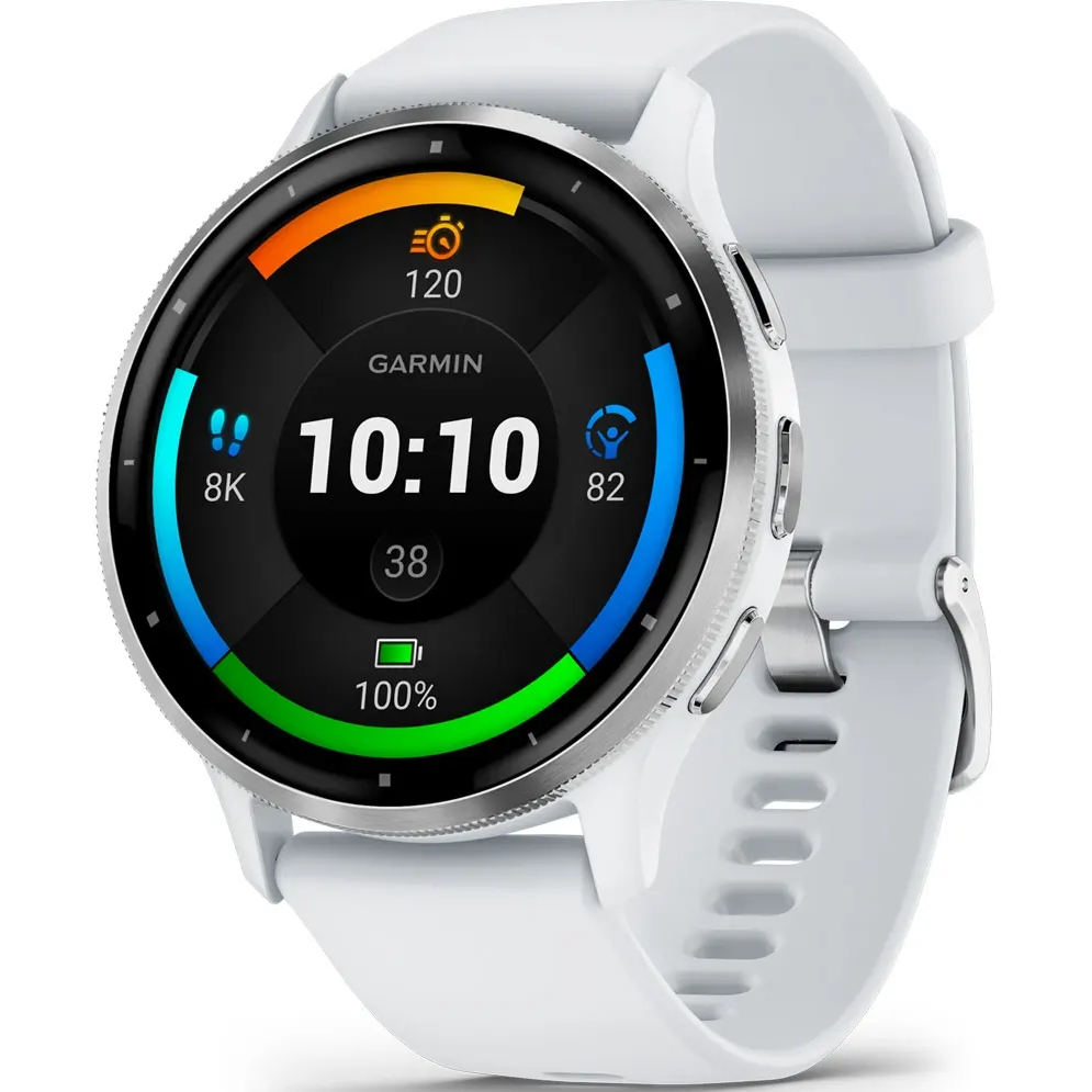 Умные часы Garmin Venu 3 White/Grey/Silver - 010-02784-00