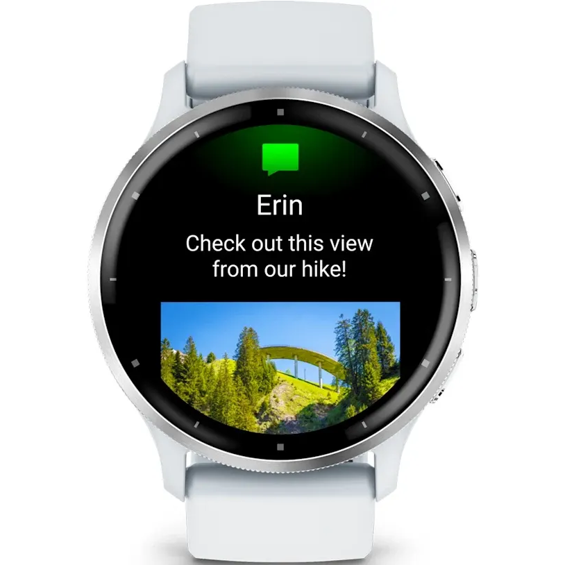 Умные часы Garmin Venu 3 White/Grey/Silver - 010-02784-00 - фото 4