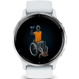 Умные часы Garmin Venu 3 White/Grey/Silver (010-02784-00)
