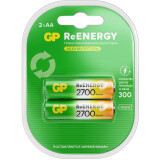 Аккумулятор GP ReEnergy (AA, 2600mAh, 2 шт.) (270AAHCRGY-2CRCB2) (4891199232121)