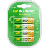 Аккумулятор GP ReEnergy (AA, 2600mAh, 4 шт.) (270AAHCRGY-2CRCB4) (4891199232183)
