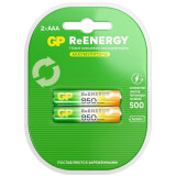 Аккумулятор GP ReEnergy (AAA, 850mAh, 2 шт.) (85AAAHCRGY-2CRCB2) (4891199232664)