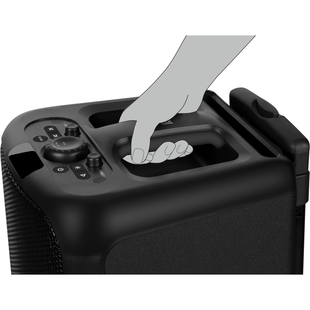 Портативная акустика Sven PS-1000 Black - SV-022686 - фото 11