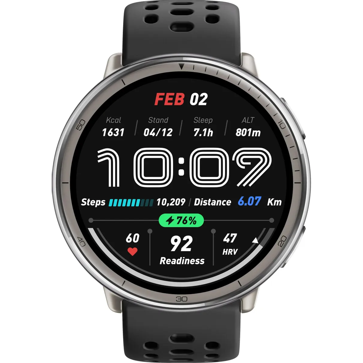 Умные часы Amazfit Active 2 Black/Silver