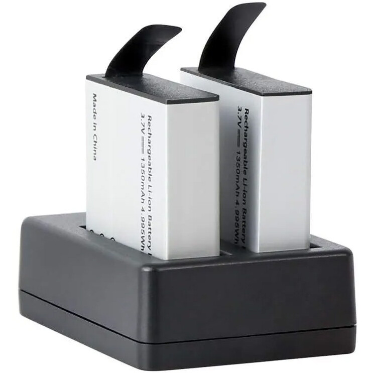 Аккумулятор + зарядное устройство AKASO SYZ0066-BK-01 - фото 5