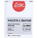 Ленточный картридж Sakura SLTZE211