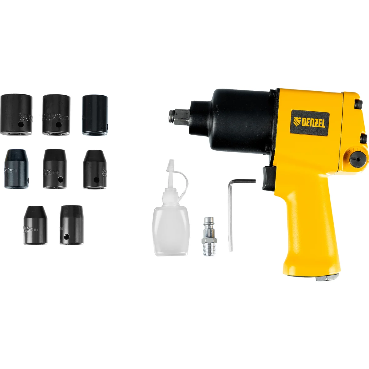 Гайковёрт пневматический Denzel IW860 (57473) - фото 14