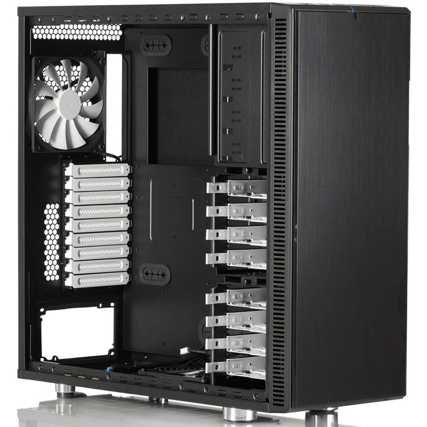Корпус Fractal Design Define XL R2 Black Pearl - FD-CA-DEF-XL-R2-BL - фото 7