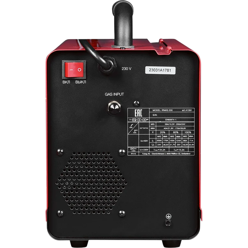 Сварочный аппарат Fubag IRMIG 200 (41391) - фото 4