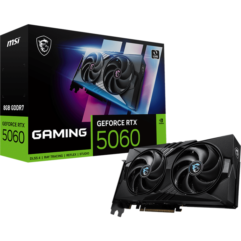 Видеокарта NVIDIA GeForce RTX 5060 MSI 8GB (RTX 5060 8G GAMING) - фото 6