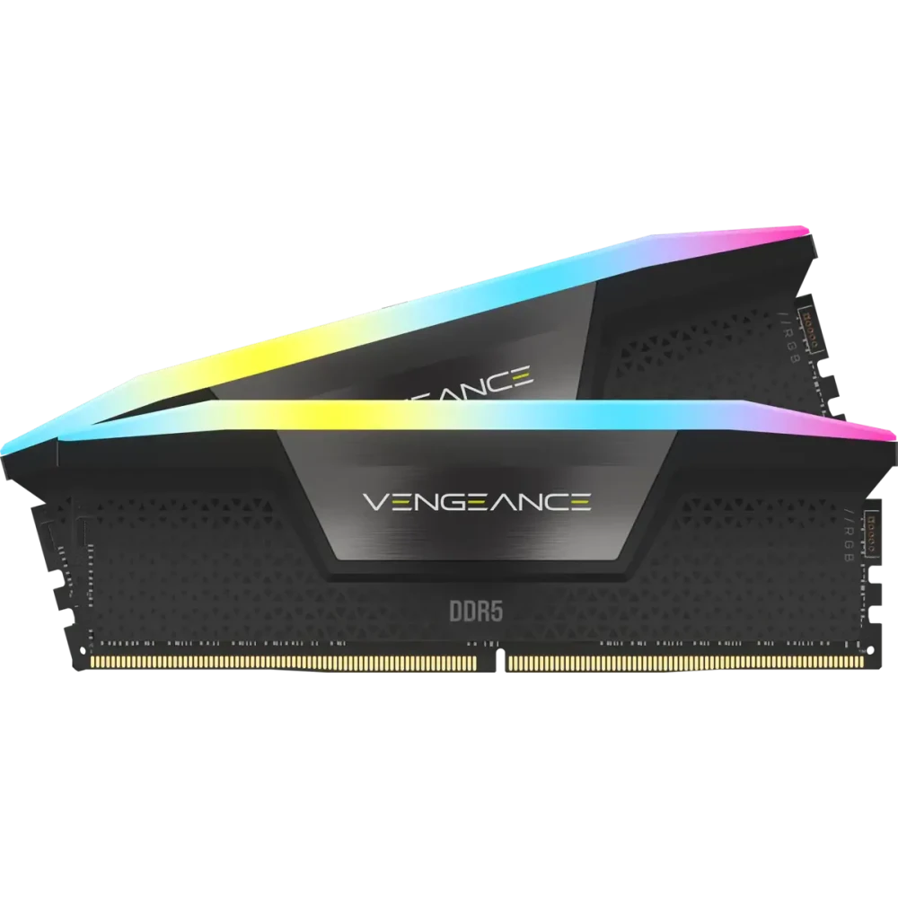 Оперативная память 64Gb DDR5 6000MHz Corsair Vengeance RGB (CMH64GX5M2B6000C38) (2x32Gb KIT) - фото 2