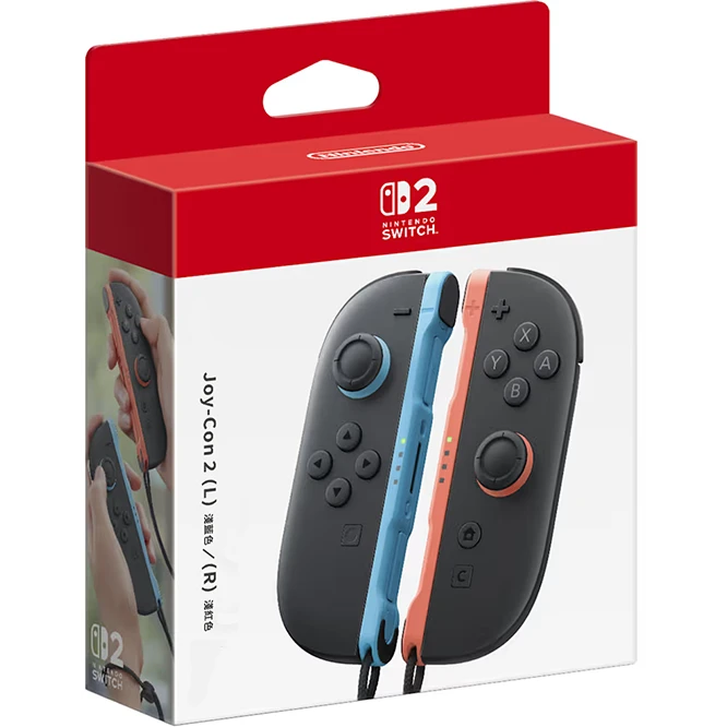 Контроллер Nintendo Switch Joy-Con 2 Controller Light Blue/Light Red - BEE-A-JAAAA-HKG - фото 2