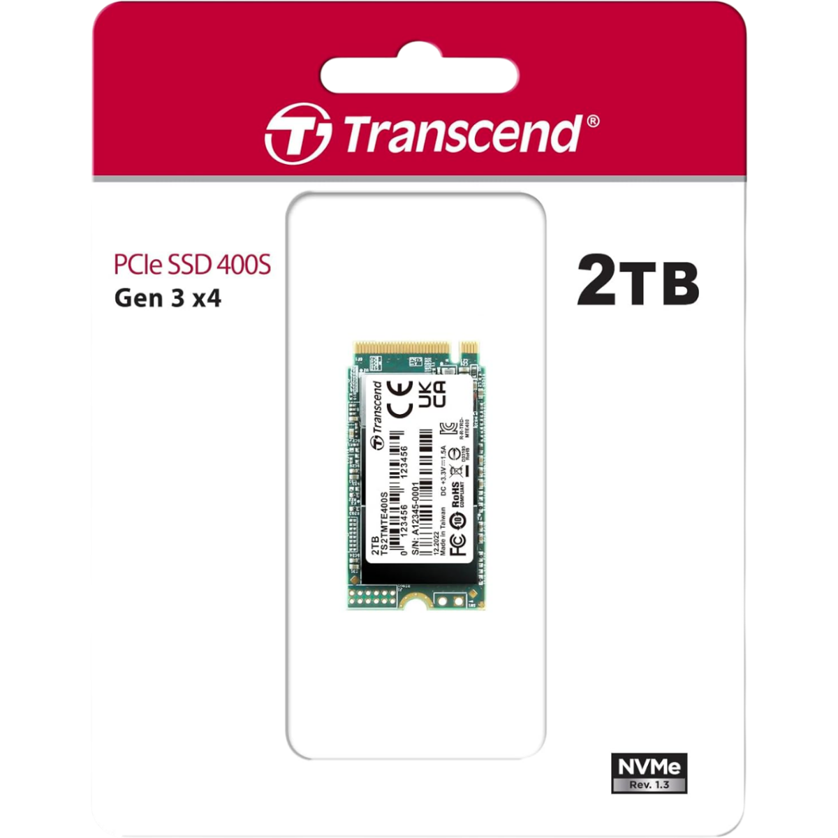 Накопитель SSD 2Tb Transcend MTE400S (TS2TMTE400S) - фото 2