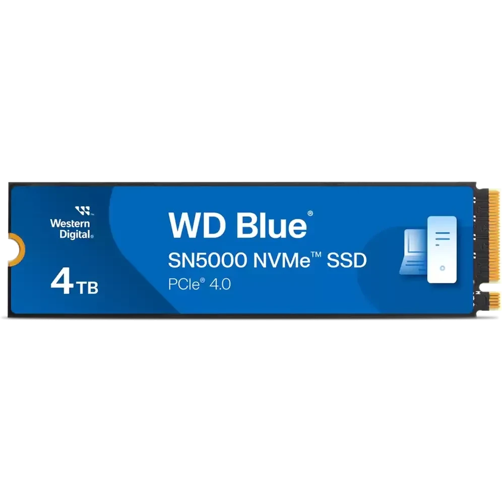 Накопитель SSD 4Tb WD Blue SN5000 (WDS400T4B0E) - фото 2