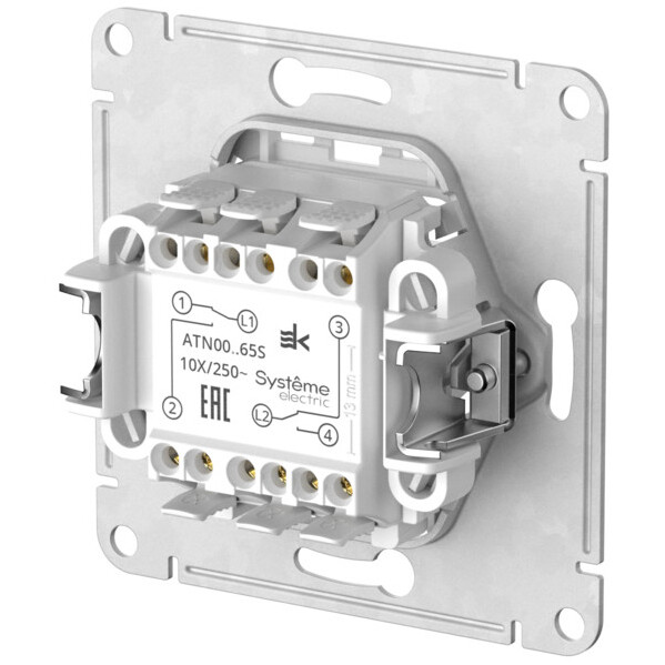 Переключатель Systeme Electric AtlasDesign ATN001065S - фото 3