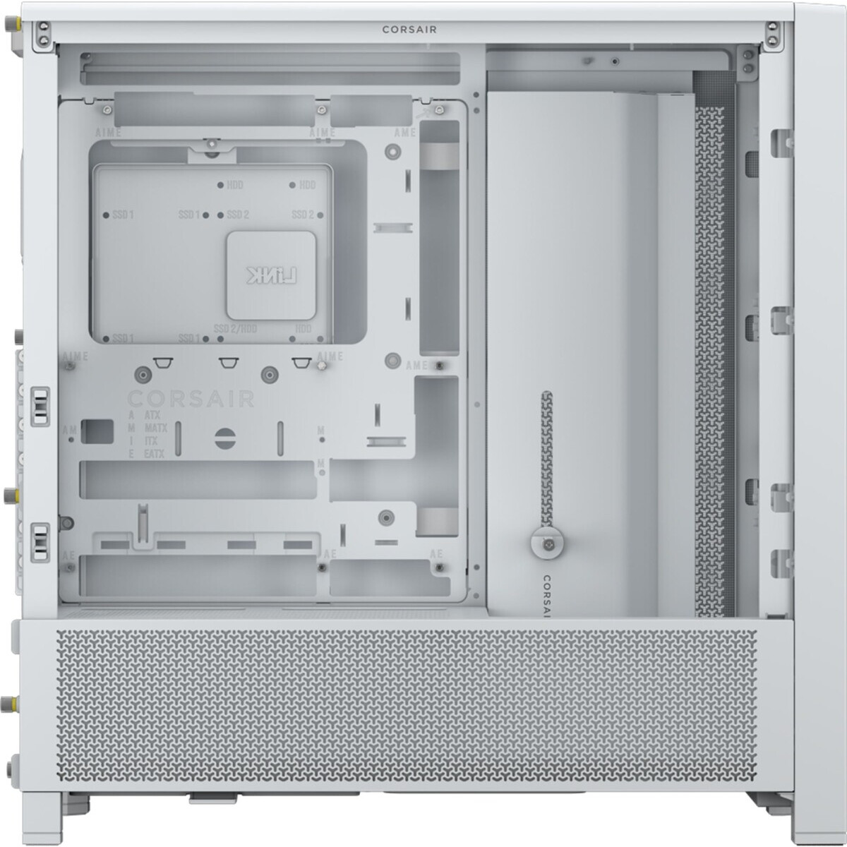Корпус Corsair Frame 4000D White (CC-9011291-WW) - фото 4