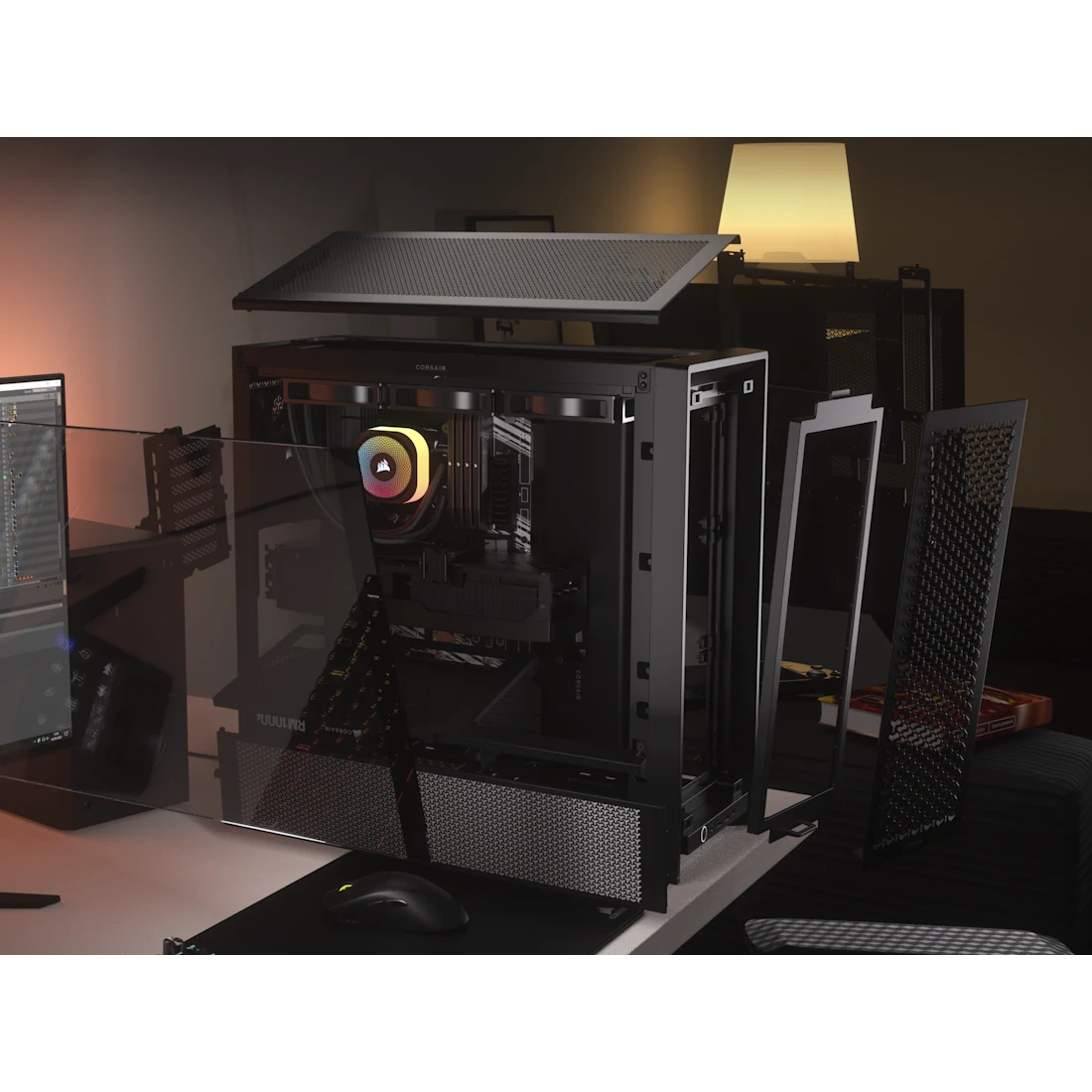 Корпус Corsair Frame 4000D Black (CC-9011290-WW) - фото 15