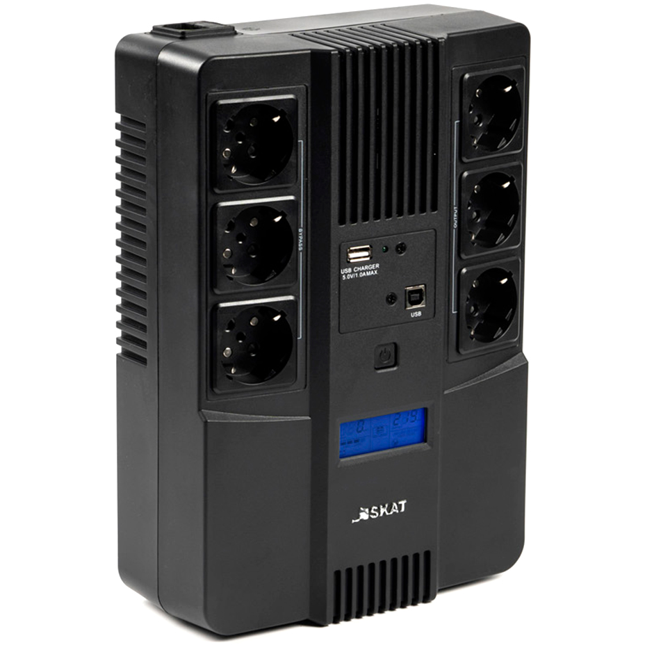 ИБП Бастион SKAT-UPS 800-AID-IN-1x9