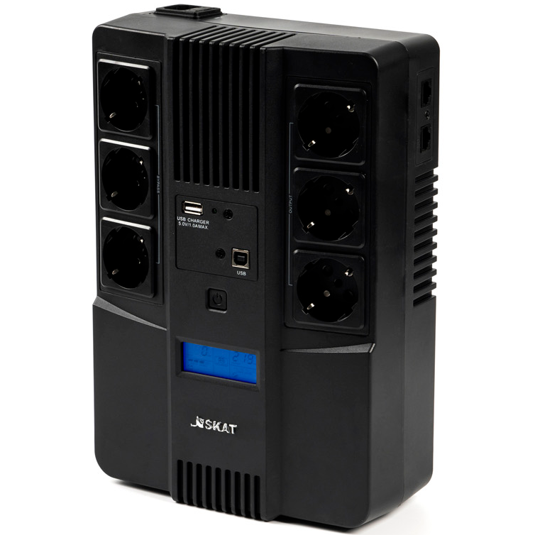 ИБП Бастион SKAT-UPS 800-AID-IN-1x9 - 8935 - фото 4
