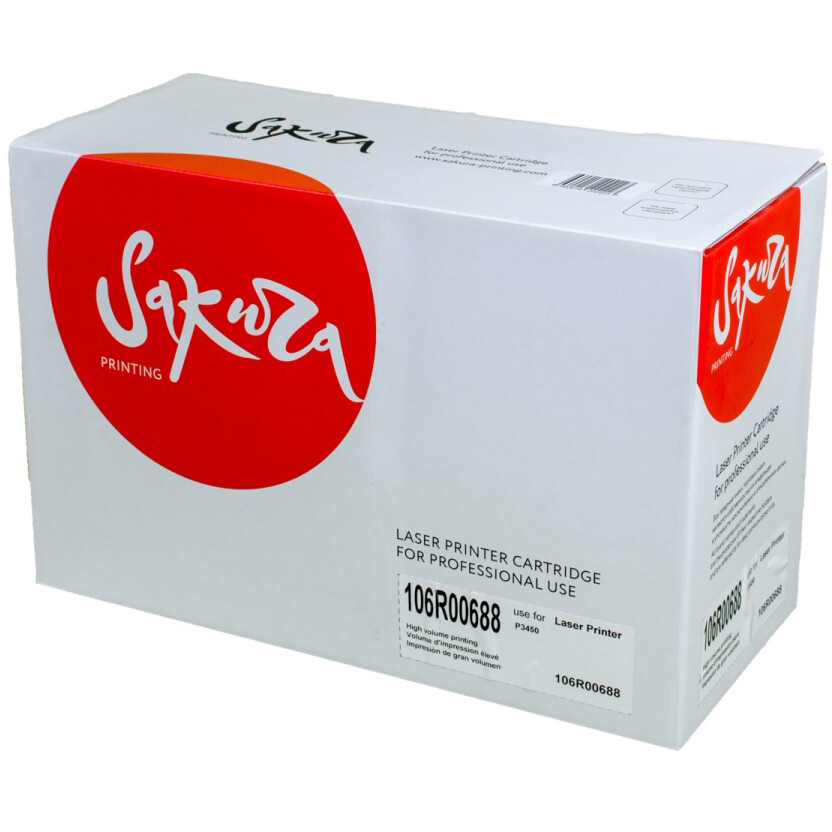 Картридж Sakura SA106R00688 Black