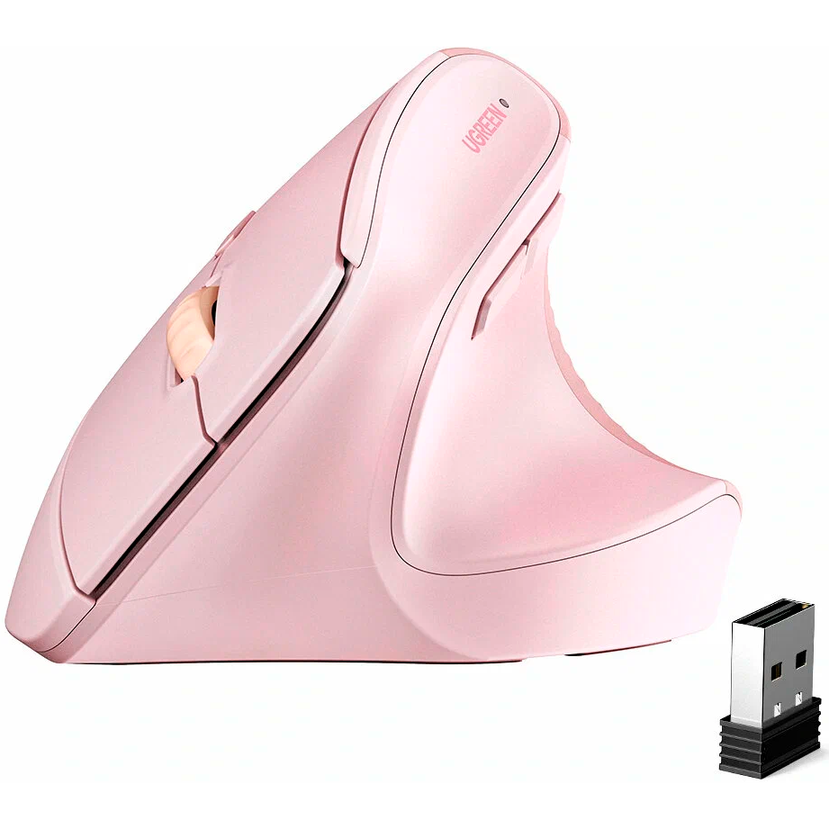 Мышь UGREEN M571 Pink (55917)