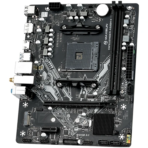 Материнская плата Maxsun Challenger A520M-K WIFI - MS-Challenger A520M-K WIFI - фото 2