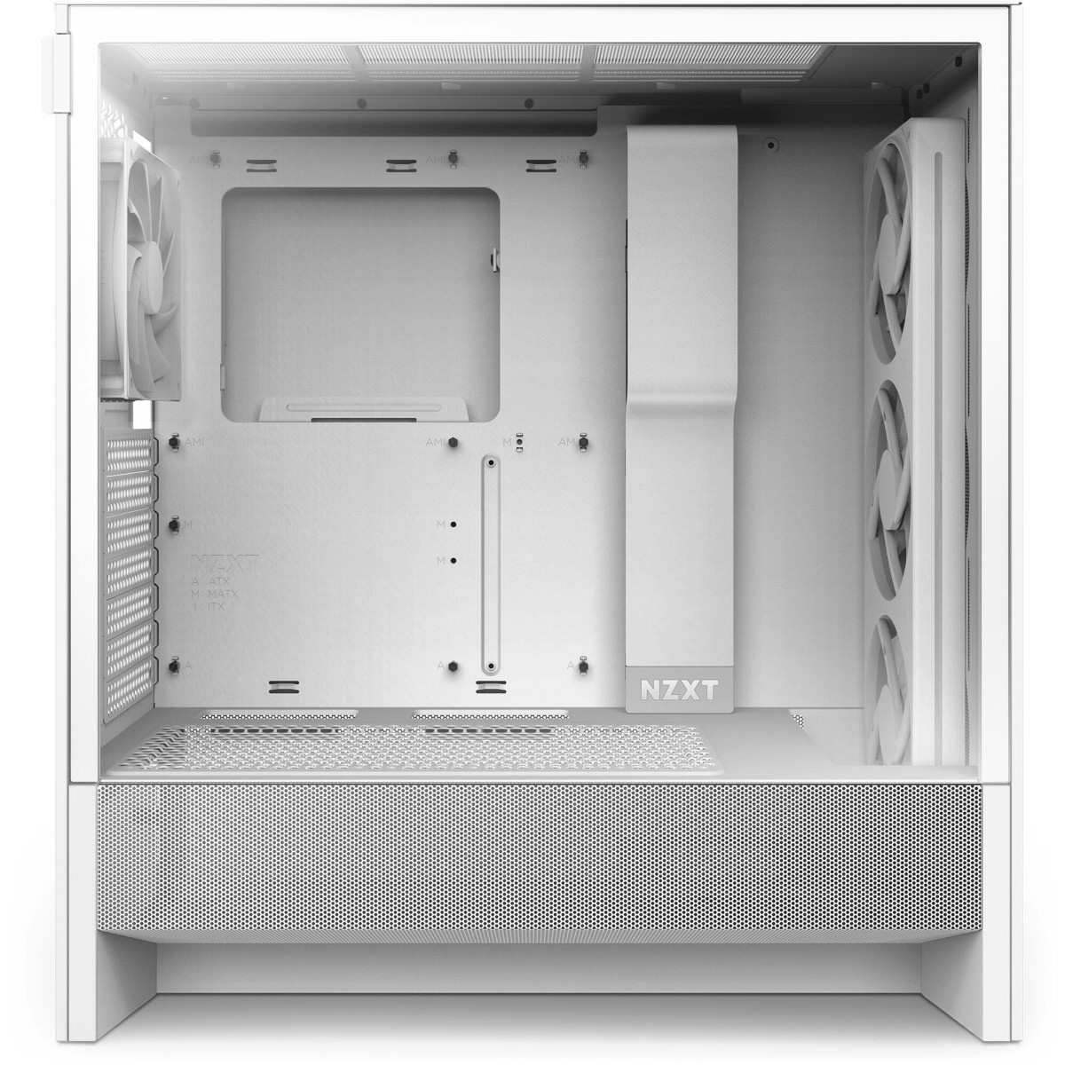 Корпус NZXT H5 Flow RGB White - CC-H52FW-R1 - фото 6