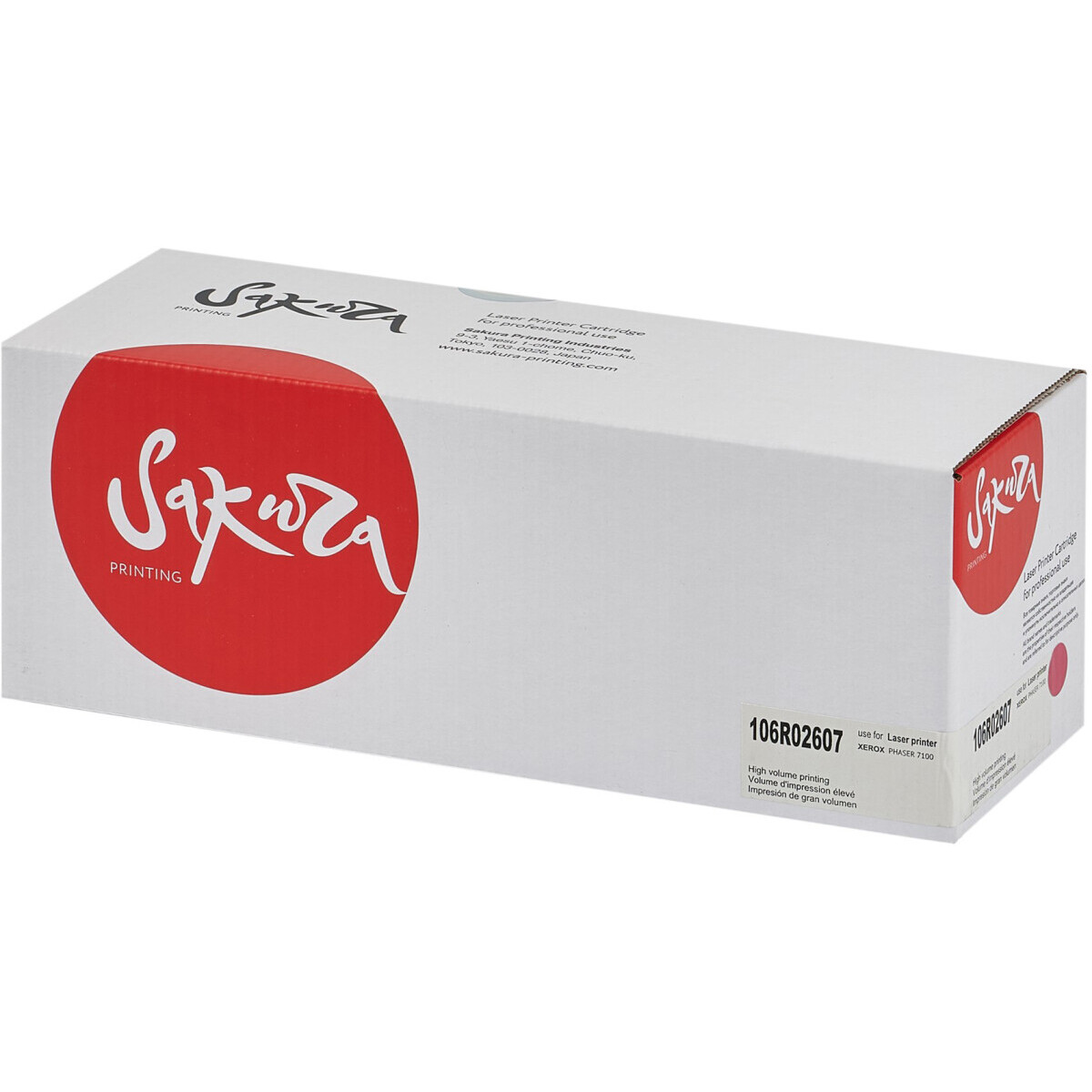 Картридж Sakura SA106R02607 Magenta