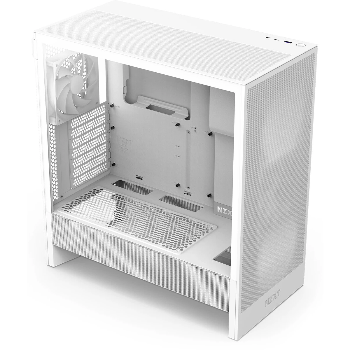 Корпус NZXT H5 Flow White - CC-H52FW-01 - фото 4