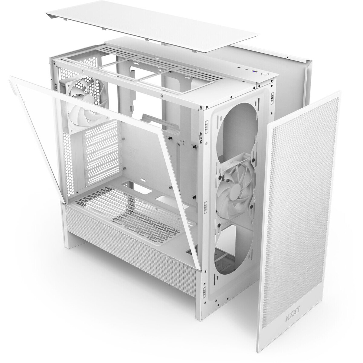 Корпус NZXT H5 Flow White - CC-H52FW-01 - фото 11