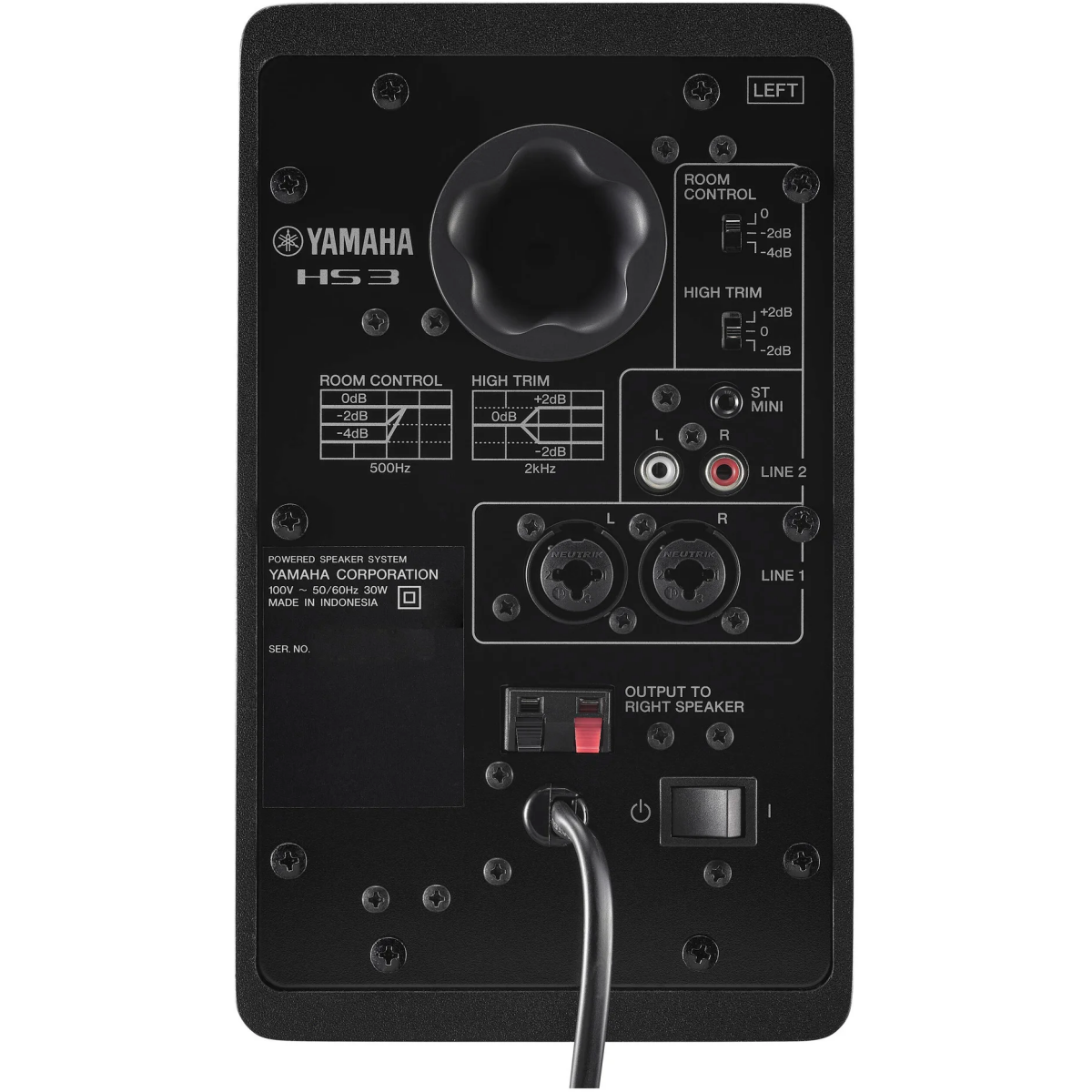 Акустическая система Yamaha HS3 B - фото 4