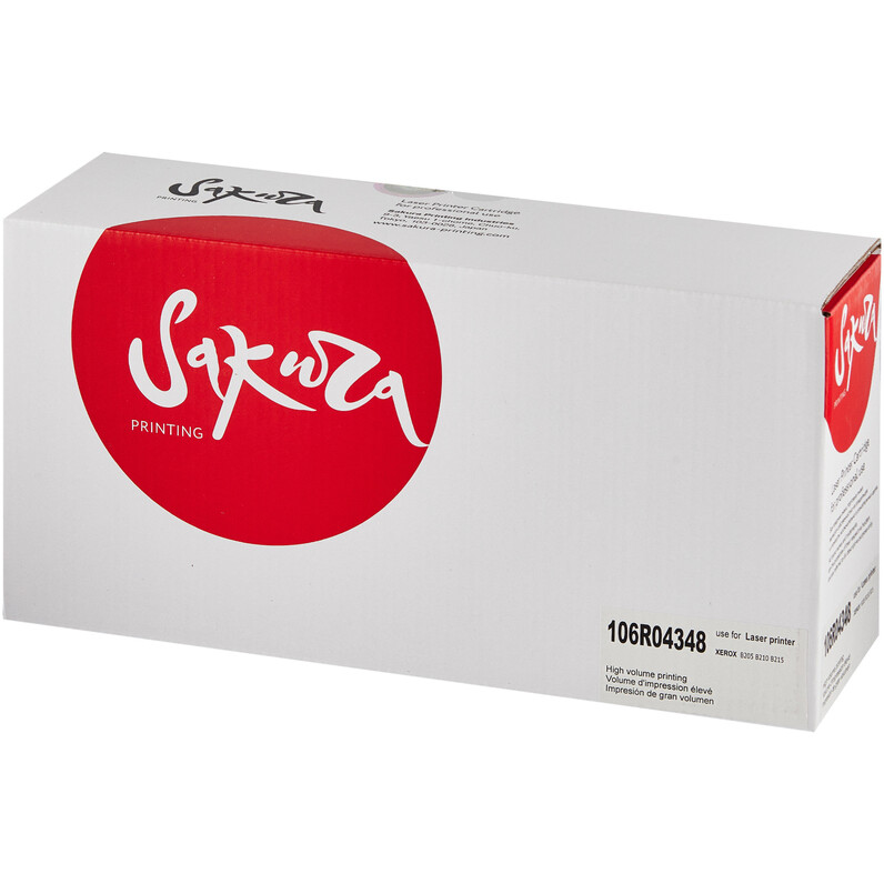 Картридж Sakura SA106R04348 Black