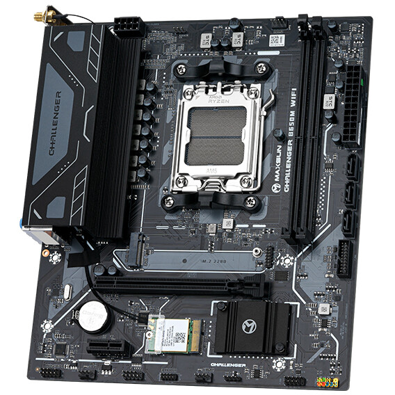 Материнская плата Maxsun Challenger B650M WIFI V2 - MS-Challenger B650M WIFI V2 - фото 3