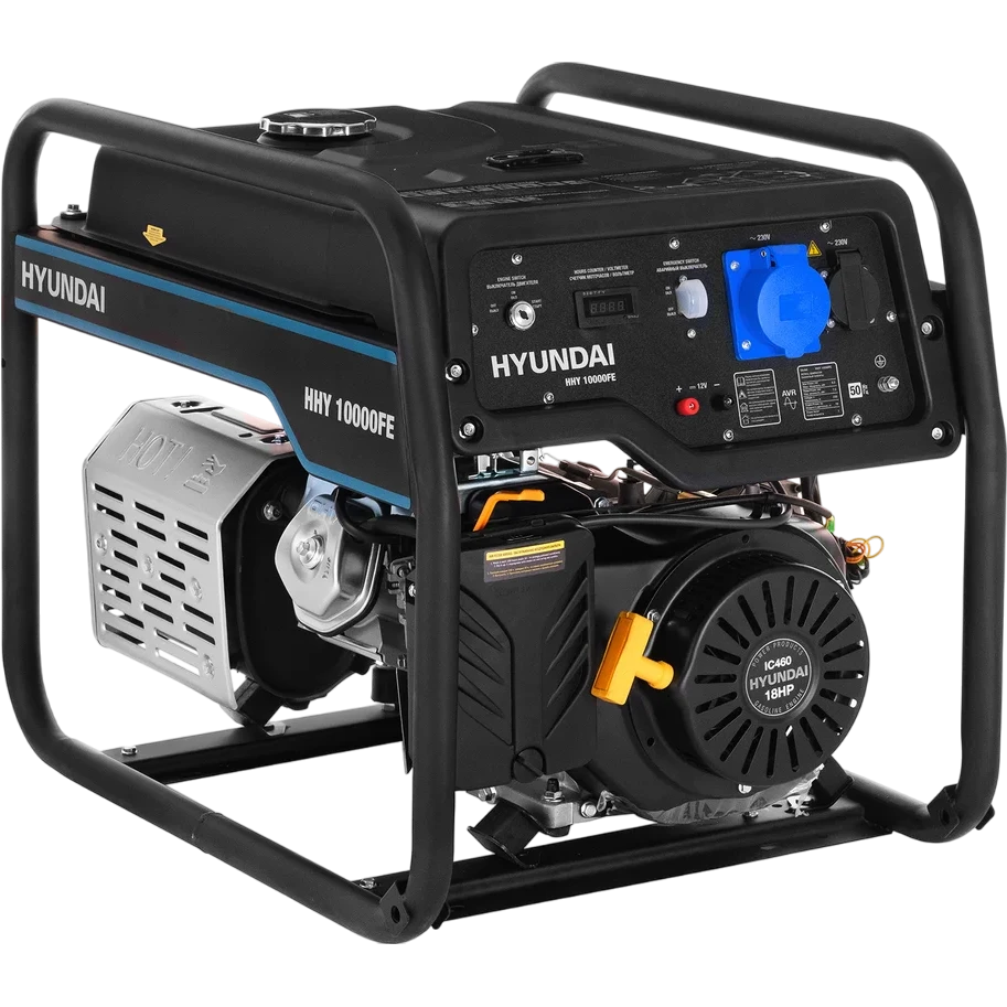 Генератор Hyundai HHY 10000FE - фото 2