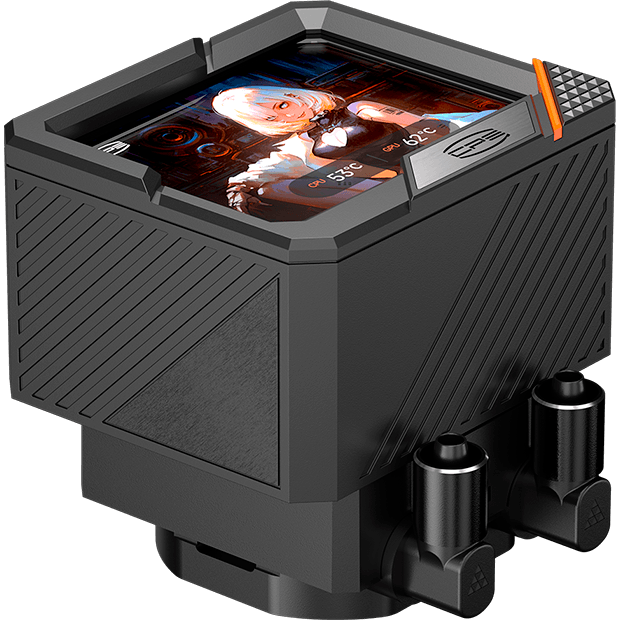 Система жидкостного охлаждения PCcooler GT360 ARGB Display BK - фото 4