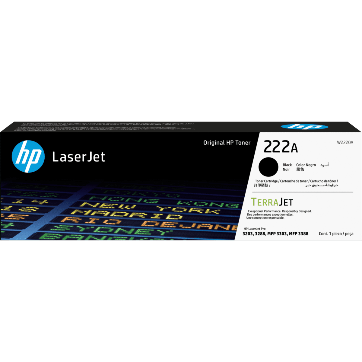 Картридж HP W2220A (№222A) Black